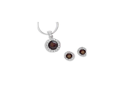 Rhodium Plated | Fashion Pendant Sets